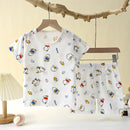 Pijama Infantil de Verão Manga Curta