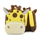 Mochila Infantil de Pelúcia Animais Fofos - Ideal para Creche, Pré-Escola e Passeios