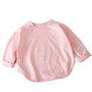 Camiseta Manga Longa Infantil Básica 100% Algodão