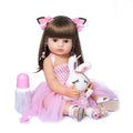 Bebê Reborn Menina Realista Corpo de Silicone
