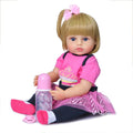 Bebê Reborn Menina Realista Corpo de Silicone