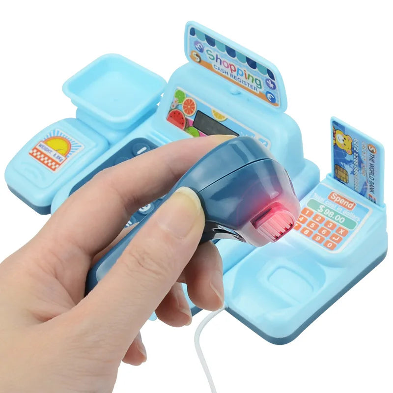 Caixa Registradora Infantil Eletrônica com Luz e Som