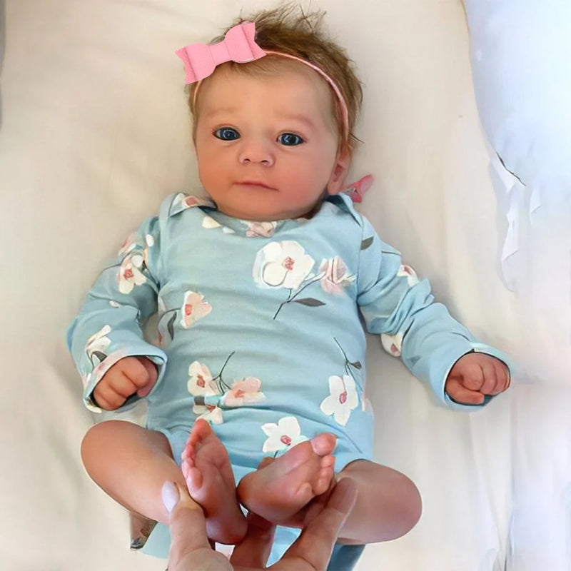 Bebê Reborn Realista com Veias Aparentes e Pele 3D