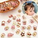 Kit 50 Elásticos de Cabelo Infantis