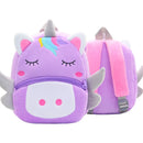 Mochila Infantil de Pelúcia Animais Fofos - Ideal para Creche, Pré-Escola e Passeios