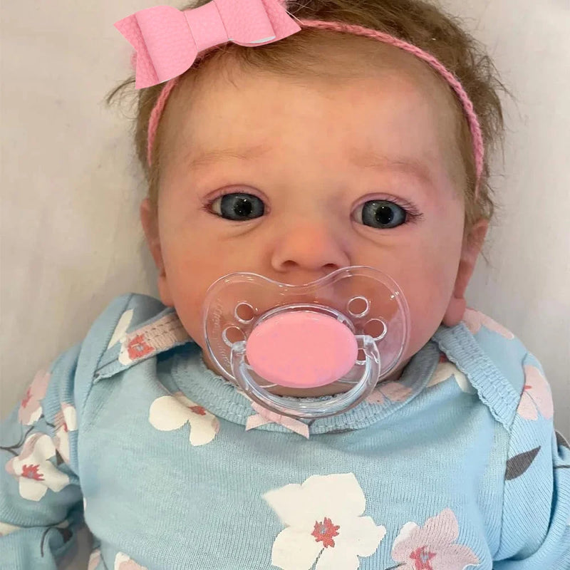 Bebê Reborn Realista com Veias Aparentes e Pele 3D