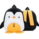 Mochila Infantil de Pelúcia Animais Fofos - Ideal para Creche, Pré-Escola e Passeios
