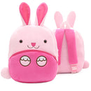 Mochila Infantil de Pelúcia Animais Fofos - Ideal para Creche, Pré-Escola e Passeios