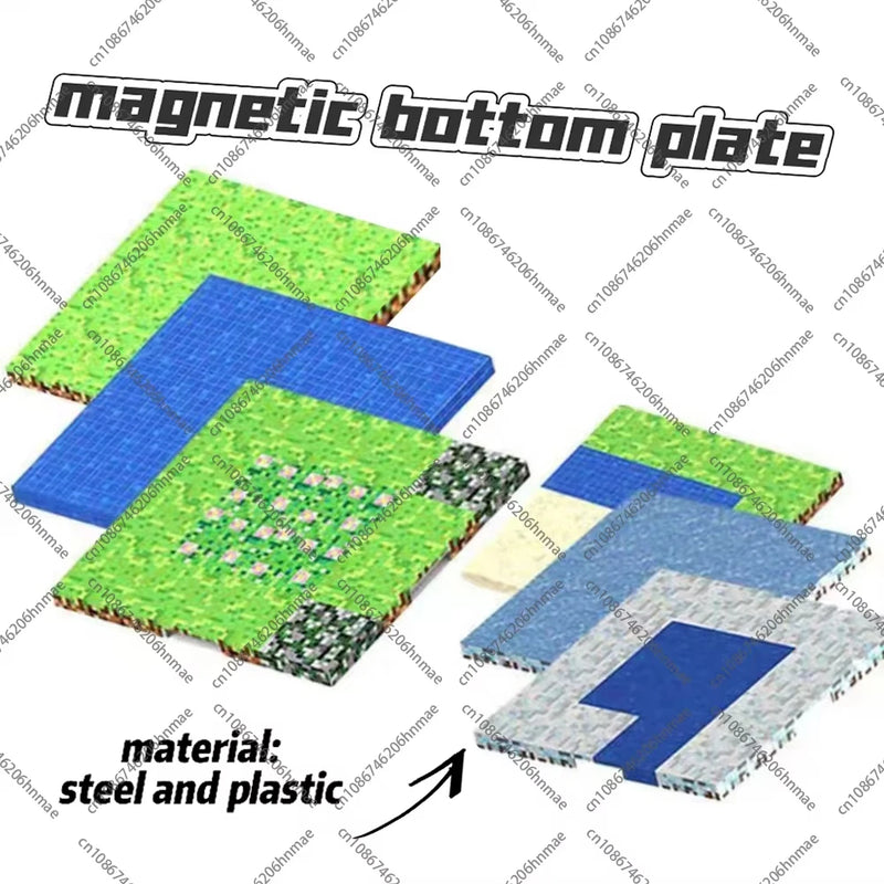 Bloco Magnéticos para montar -  Minecraft