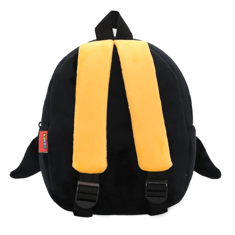 Mochila Infantil de Pelúcia Animais Fofos - Ideal para Creche, Pré-Escola e Passeios